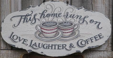 Kitchen Coffee Decor-wood Coffee Sign-coffee Wall Decor-custom - Etsy