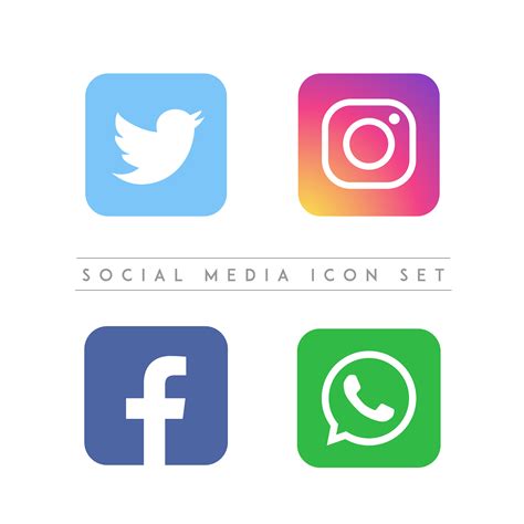Printable Social Media Icons