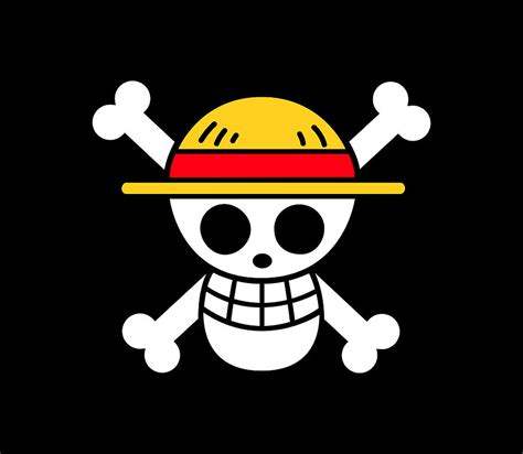Mugiwara - Jolly roger - one piece Drawing by Alexia Chapuis - Fine Art America