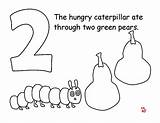 Very Hungry Caterpillar Coloring Pages  Coloring Home sketch template