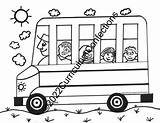 School Bus Safety Coloring Pages Sketch Coloring Page sketch template
