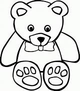 Teddy Bear Coloring Pages Templates  Home sketch template