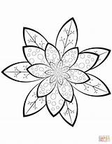 Flower Pattern coloring Page  Free Printable Coloring Pages sketch template