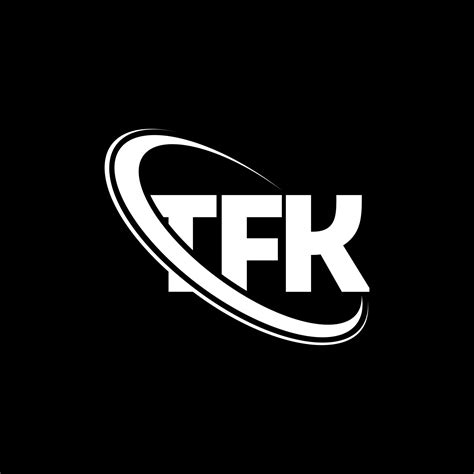 logotipo de tfk. carta tfk. diseño del logotipo de la letra tfk ...