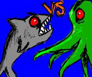 Mega Shark vs. Giant Octopus - Drawception