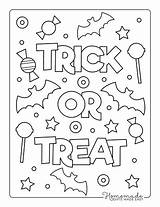 Free Printable Easy Halloween Coloring Pages sketch template