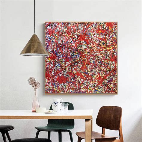 fine art paintings on Canvas | Abstract art home decor drip style pain ...