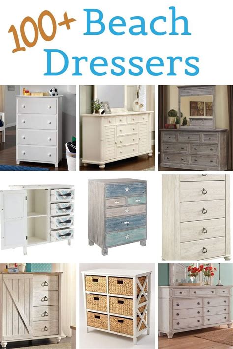 Coastal Dressers & Beach Dressers - Beachfront Decor | Coastal dresser ...