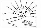 Sunshine Coloring Page At GetColoringscom  Free printable Colorings sketch template