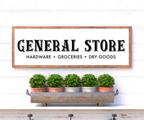 Rustic General Store Sign – Southern Homestead Mercantile