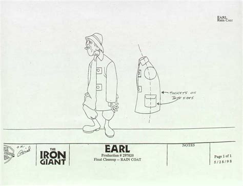 Living Lines Library: The Iron Giant (1999) - Characters, Additional Characters