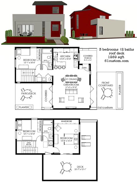 16+ Small Modern Courtyard House Plans, Newest House Plan!
