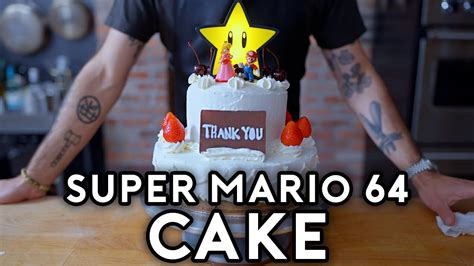 Binging with Babish: Peach's Cake from Super Mario 64 - YouTube