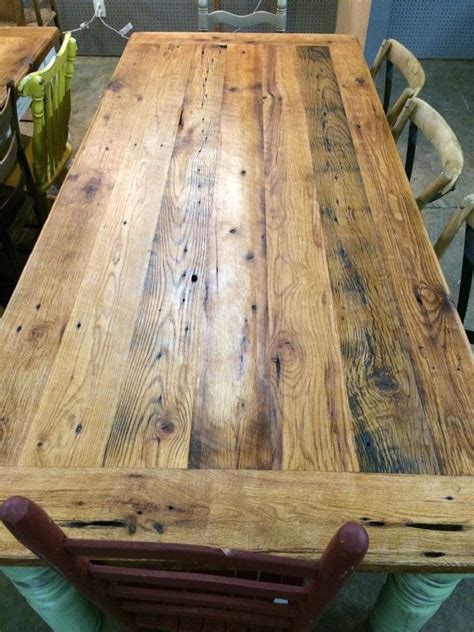 7 foot reclaimed oak Farm house table by WellsWorksFurniture Diy Farmhouse Table, Farmhouse ...