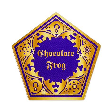 Sous-verre Grenouille en Chocolat - Harry Potter | Elbenwald