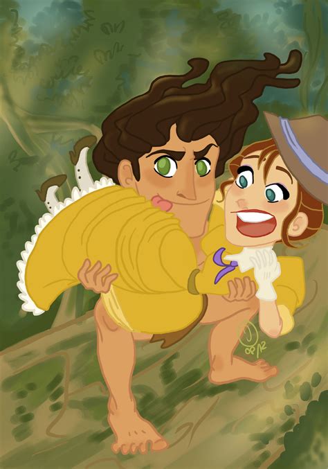 Tarzan and Jane - Tarzan and Jane Fan Art (35495510) - Fanpop