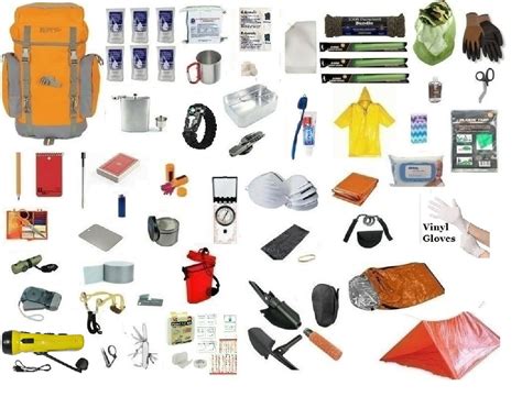 Orange/Gray 3 Day Deluxe Survival Backpack 72 Hour Emergency Disaster Kit Zombie - Walmart.com