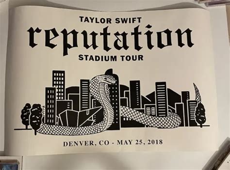 Taylor Swift Reputation Tour Poster FOR SALE! - PicClick
