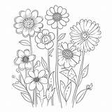 Dibujos De Flores Para Pintar Sketch Coloring Page sketch template