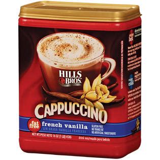 Hills Bros. French Vanilla Fat Free Cappuccino 16 OZ PLASTIC CONTAINER - Food & Grocery ...