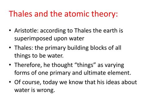 PPT - Thales and the Atomic Theory PowerPoint Presentation, free download - ID:2852365