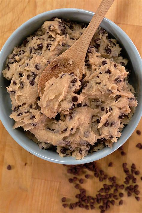 Edible Chocolate Chip Cookie Dough Recipe | POPSUGAR Food