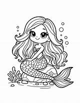 Dive Into Imagination With Mermaid Printable Coloring Pages sketch template