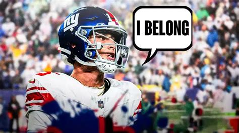 Giants' Tommy DeVito shares inspirational message on what he learned as QB1