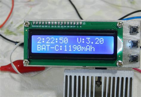 Battery (Lithium, NiMH, NiCd) Capacity Tester Using Arduino - Electronics-Lab.com