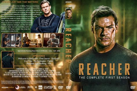 Reacher - Season 1 (2022) R1 Custom DVD Cover & Labels - DVDcover.Com