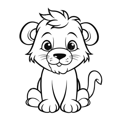 Coloring Pages Of Realistic Lions