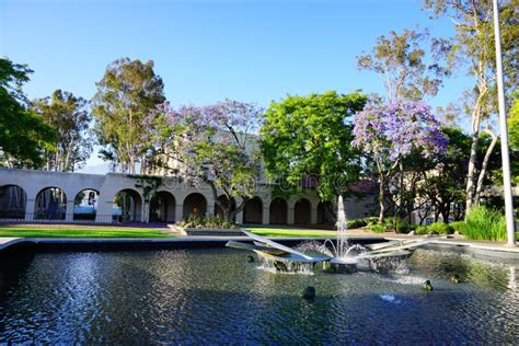 The campus of Caltech stock image. Image of american - 135796895