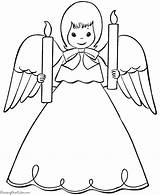 Christmas Angel Coloring Pages  Home sketch template