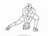 Baseball 3 Coloring Page For Kids  Free Printable sketch template