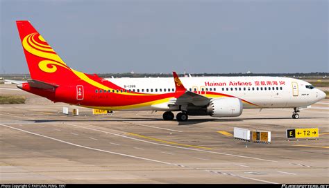 B-1388 Hainan Airlines Boeing 737-8 MAX Photo by Paiyuan Peng | ID ...