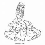 Beauty And The Beast Coloring Pages Free Printable PDF sketch template