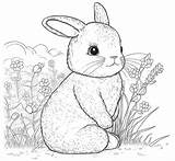Bunny Coloring Pages  17 New Rabbit Sheets sketch template