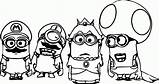 COLORING PAGES MINIONS  Coloring Home sketch template