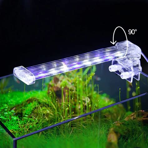 Super Crystal Led Aquarium Light, Clip On Led Lamp Plant Lights Led ...