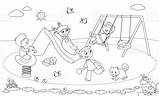 Desenho De Crianas Brincando Para Colorir Coloring Ci  Vrogueco sketch template