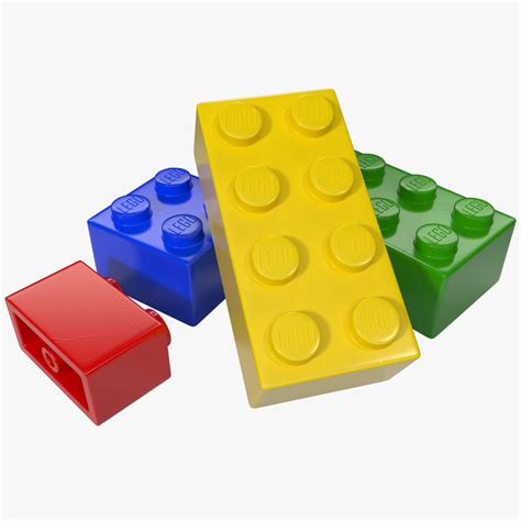 lego bricks 3d model