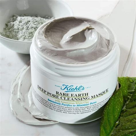 Mặt Nạ Đất Sét Kiehl's Rare Earth Deep Pore Cleansing Masque 125ML – Thế Giới Son Môi