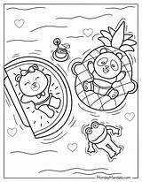 61 Summer Coloring Pages Free PDF Printables sketch template