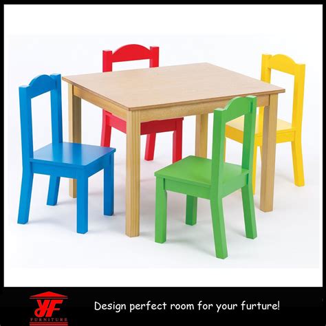 Cartoon Study Table and Chair Party School Furniture for Kids - China ...