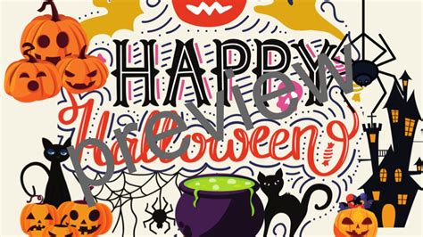 Halloween Virtual Backgrounds 15 HALLOWEEN THEME BACKGROUDS for Zoom or ...