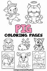 Printable Pig Coloring Pages  Easy Peasy And Fun sketch template
