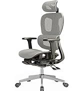 Beauenty Ergonomic Home Office Chair, High Back Mesh Desk Chair with ...