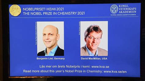 Two scientists share 2021 Nobel Prize in Chemistry - CGTN