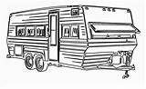 Caravan Coloring Pages sketch template