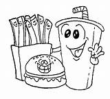 Junk Food Coloring Pages At GetColoringscom  Free Printable Colorings sketch template